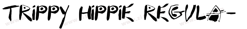 Trippy Hippie Regula字体转换